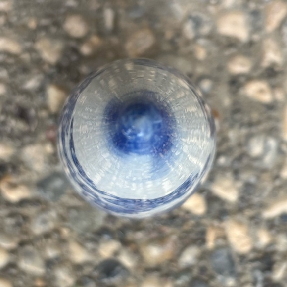 Blue & White Wall Pocket Planter - Asian - Picture 6 of 12